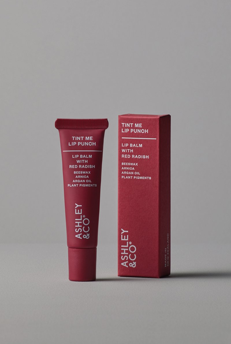 Tint Me Lip Balm - Red Reddish Lip Punch - Ashley & Co