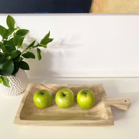 Shape Platter With Handle