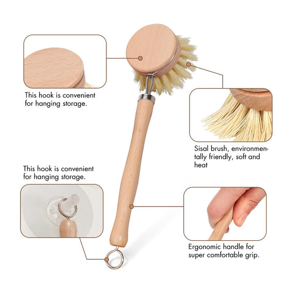 Cleaning Brush with replaceable Head