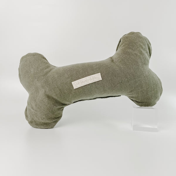 Bone Squeaker Dog Toy - Mr Monty & Me - The Label