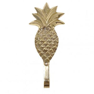 Wall Hook Pineapple - Brass