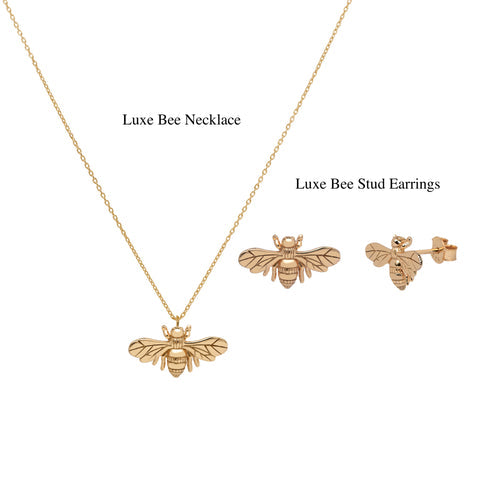 Lux Bee Stud Earrings - J & Co