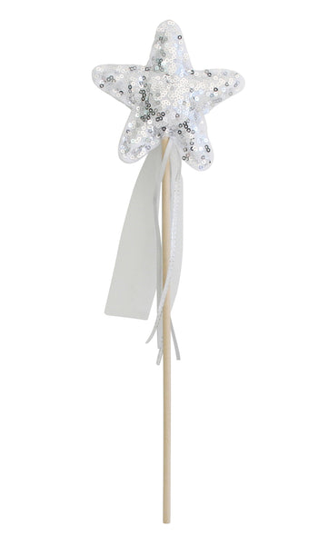 Star Wand Sequin - Silver - Alimrose