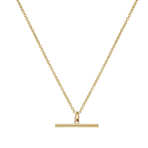 T Bar Drop Necklace - J & Co