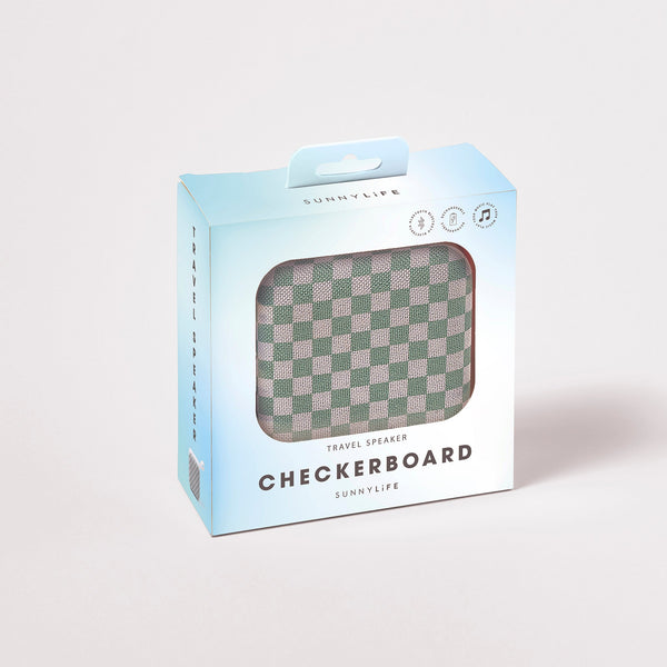 Travel Speaker - Checkerboard - Sunnylife