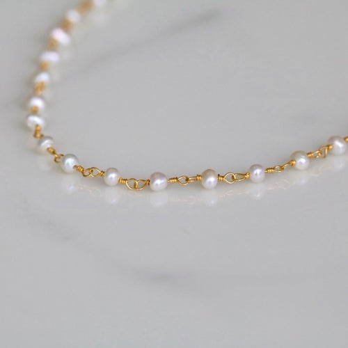 Pearly Ball Anklet - J & Co
