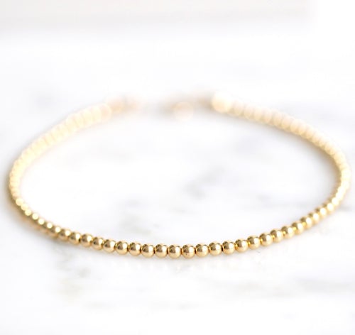 Timeless Beaded Anklet - J & Co