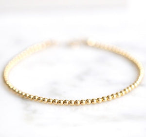Timeless Beaded Anklet - J & Co